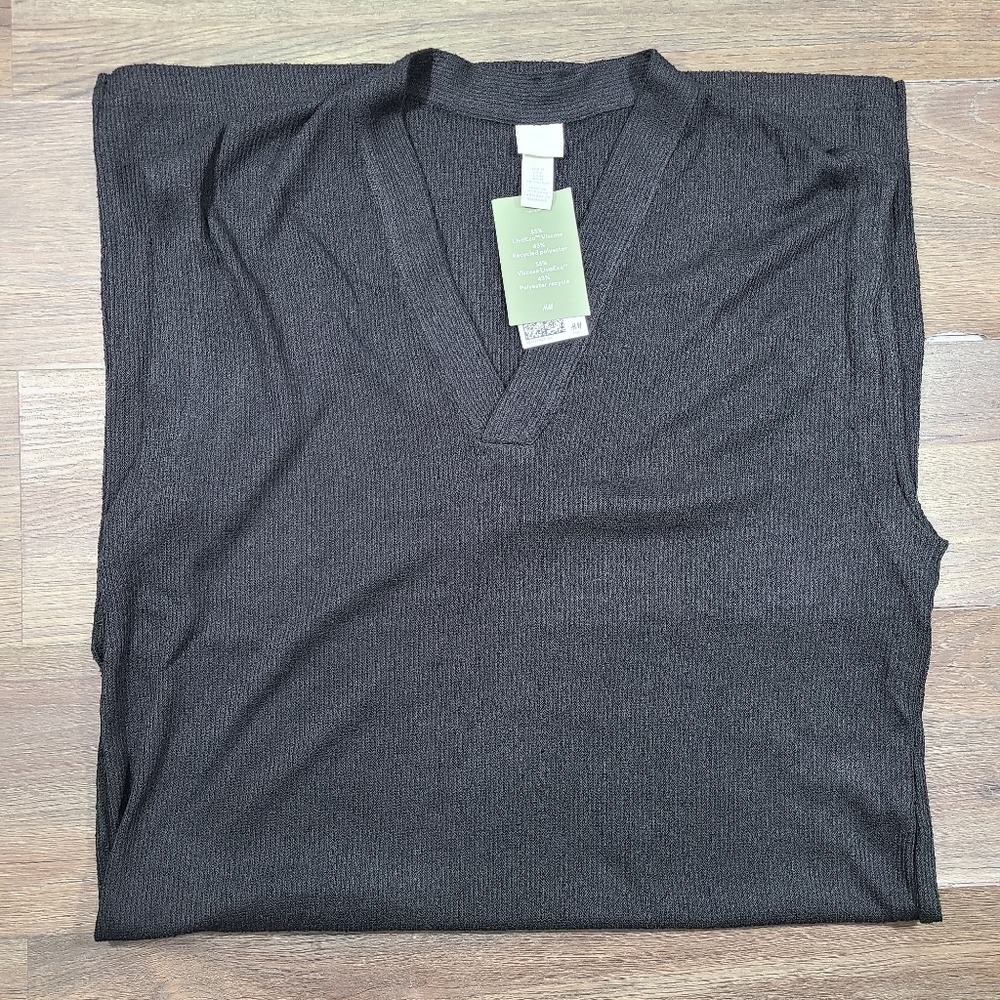 H & M Black Light Sweater Dress Med